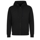 Black (Classic) XXL Men’s Fleece-Lined Full-Zip Hoodie (S-3XL)